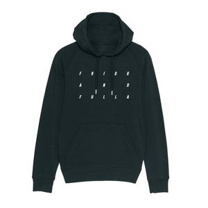 F&F Letters Hoodie - Black